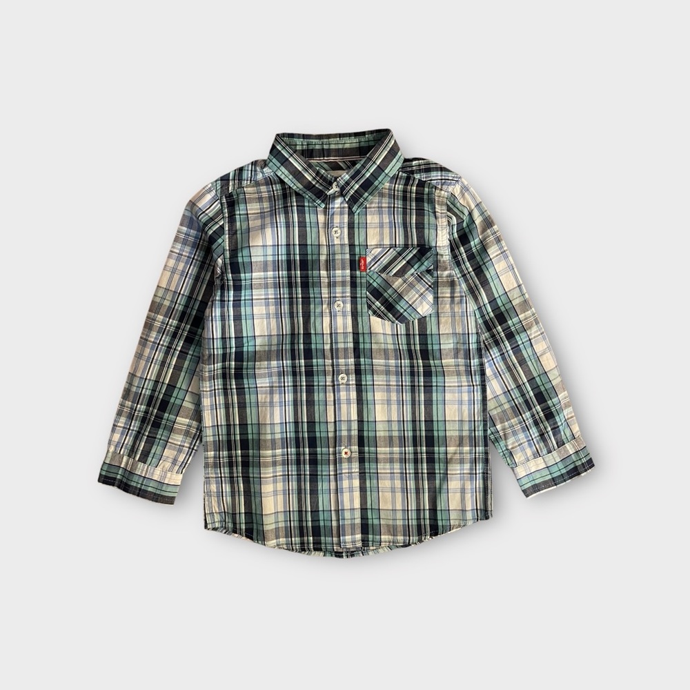 Levi's Blue Tone Button Up Shirt